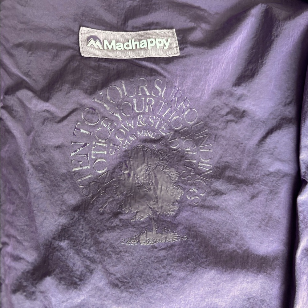 Columbia x Madhappy Purple Aztec Nylon Wind Pants Size Xs - Picture 4 of 11